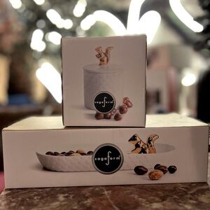 Sagaform Glassware with Gold Accent